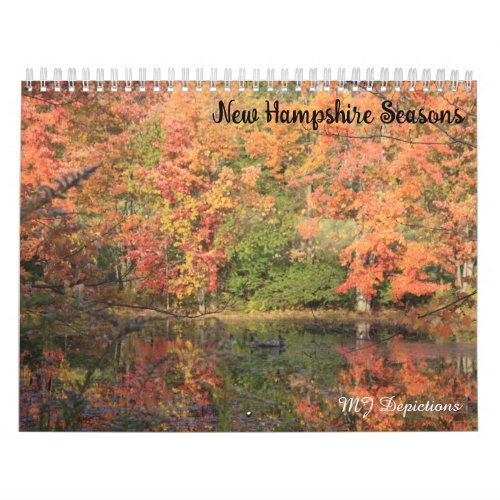 New Hampshire Seasons Calendar