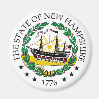 New Hampshire sign Magnet