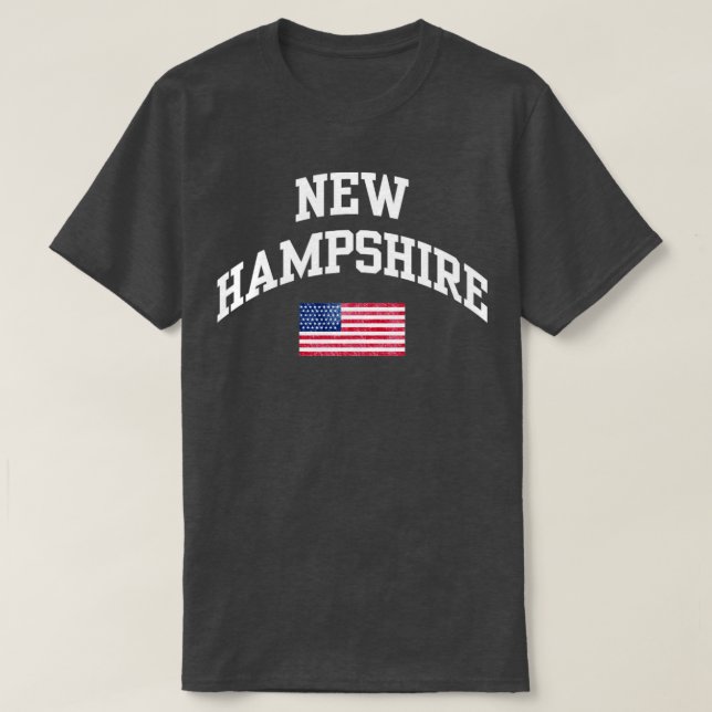 New Hampshire state3  T-Shirt (Design Front)