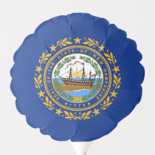 New Hampshire State Flag Balloon