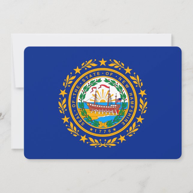 New Hampshire State Flag Design (Front)
