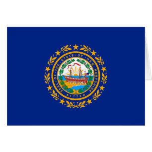 New Hampshire State Flag Design Cards