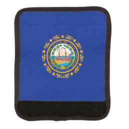 New Hampshire State Flag Design Decor Luggage Handle Wrap
