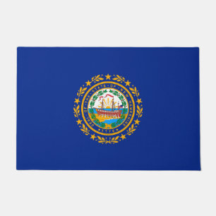 New Hampshire State Flag Design Doormat