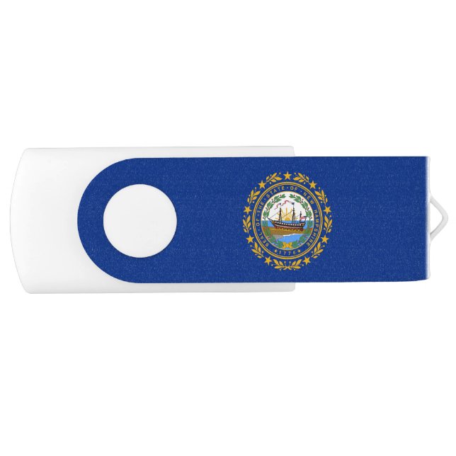 New Hampshire State Flag Flash Drive (Front)