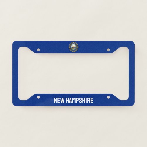 New Hampshire state flag License Plate Frame