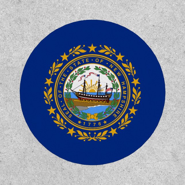 New Hampshire State Flag Patch (Front)