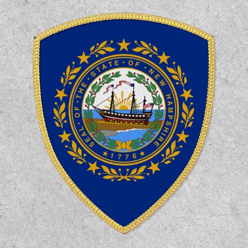 New Hampshire state flag Patch
