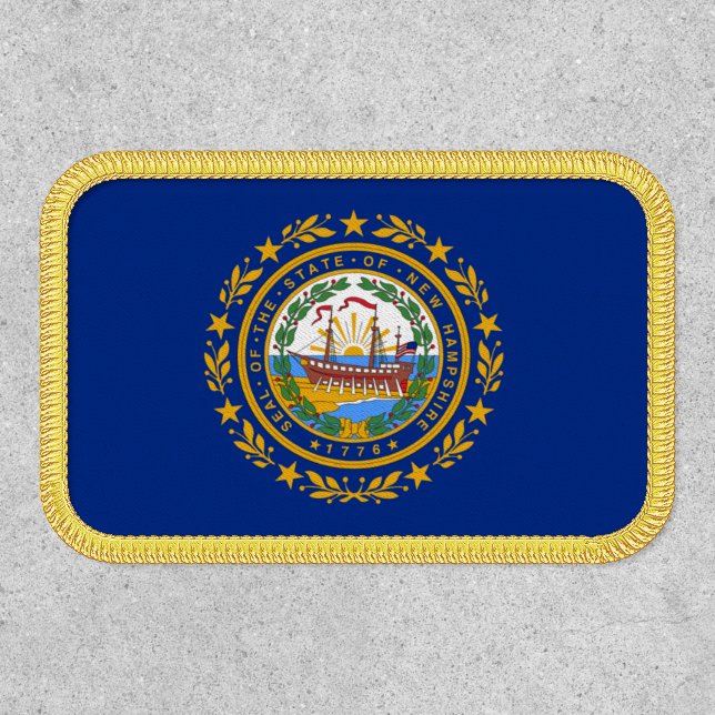 New Hampshire State Flag Patch (Front)