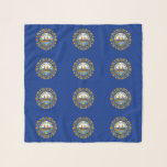 New Hampshire State Flag Scarf<br><div class="desc">Patriotic New Hampshire state flag.</div>