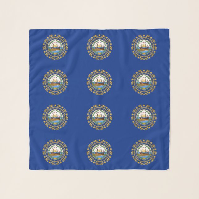New Hampshire State Flag Scarf (Front)