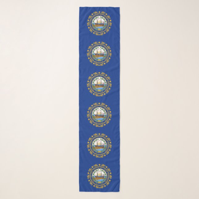 New Hampshire State Flag Scarf (Front)