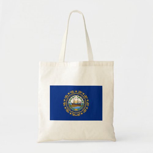 New Hampshire State Flag Tote Bag