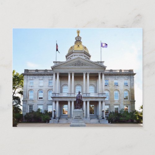 New Hampshire State House Concord Postcard