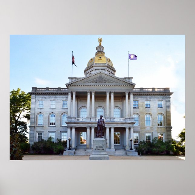 New Hampshire State House, Concord Poster (Front)