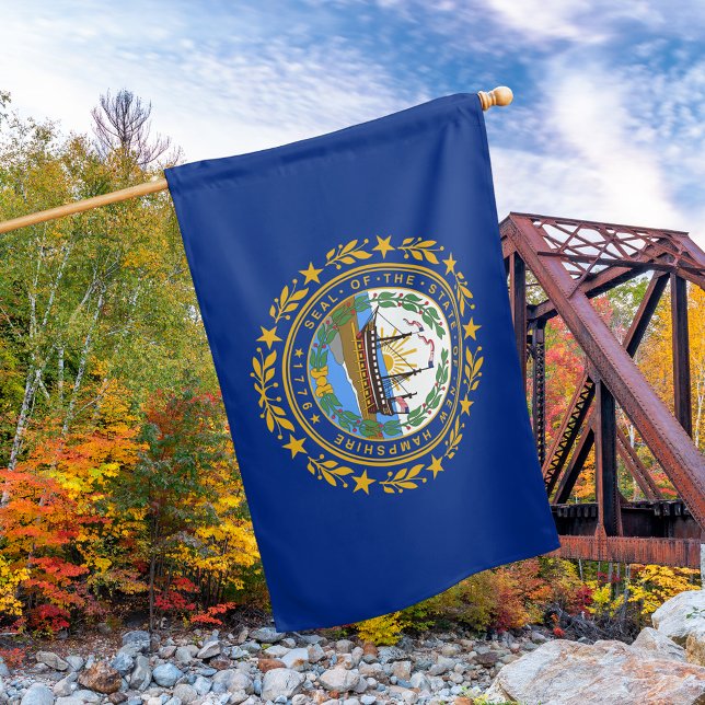 New Hampshire State House Flag (New Hampshire State House Flag)