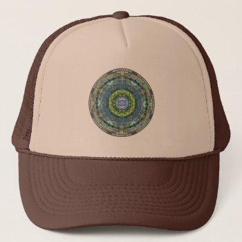 New Hampshire State Mandala Hat by TravelingMandalas at Zazzle