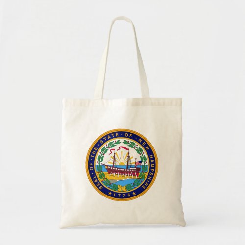 New Hampshire state seal Tote Bag