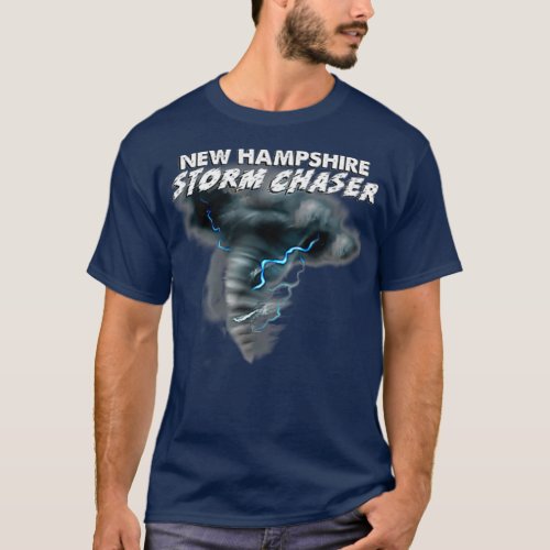 New Hampshire Storm Chaser Severe Weather T_Shirt