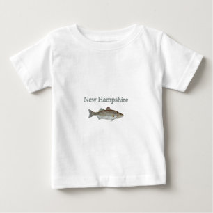New Hampshire (striped bass) Baby T-Shirt