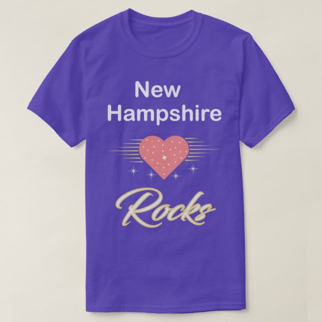 New Hampshire T-Shirt (Design Front)
