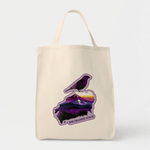 New Hampshire _ The Granite State Tote Bag