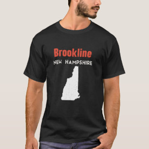 New Hampshire USA State America Travel Brookline T-Shirt