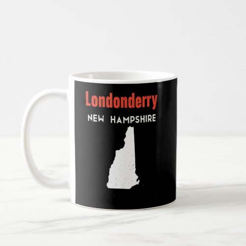 New Hampshire Usa State America Travel Londonderry Coffee Mug