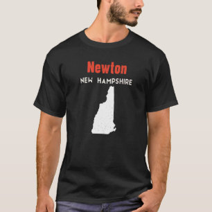 New Hampshire Usa State America Travel Newton T-Shirt