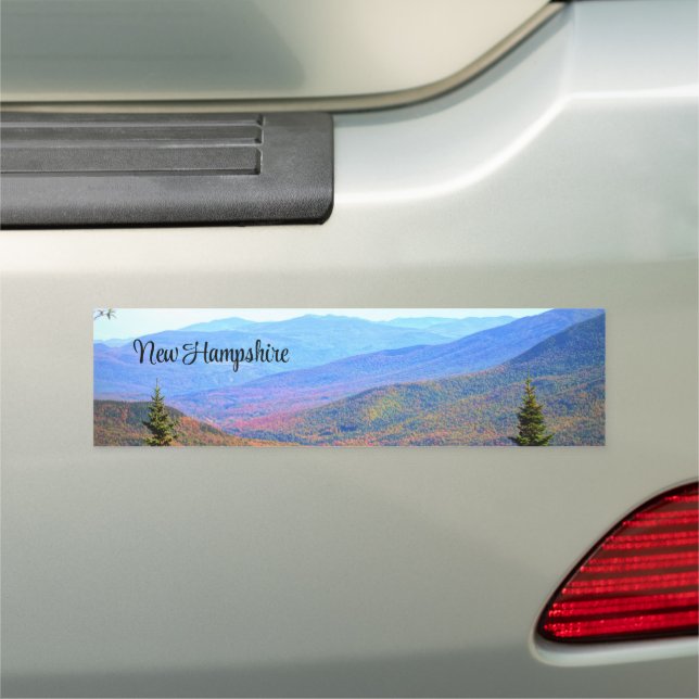 New Hampshire Valley Bumper Magnet (In Situ)