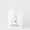 New Hampshire Wedding Welcome Bag Map Tote