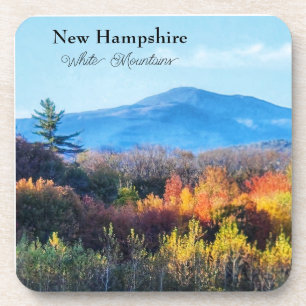 New Hampshire White Mountains  Beverage Coaster