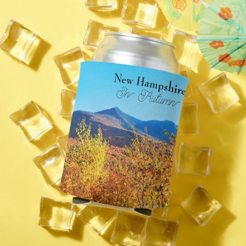 New Hampshire White Mountains fall color  Can Cooler