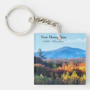 New Hampshire White Mountains Keychain