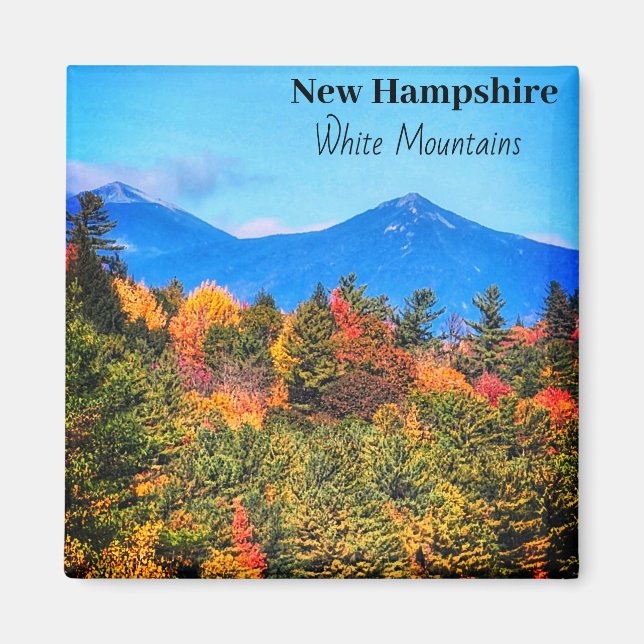 New Hampshire White mountains Magnet (Front)
