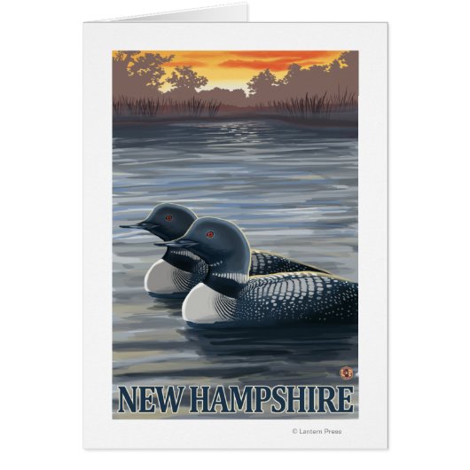 New HampshireCommon Loon Cards (Front)
