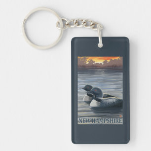 New HampshireCommon Loon Keychain