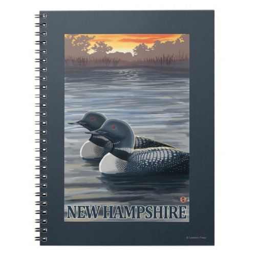 New HampshireCommon Loon Notebook