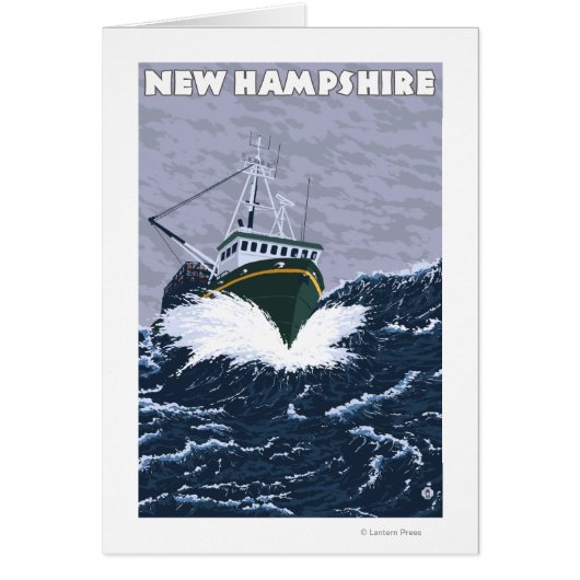 New HampshireCrab Fishing Boat Scene (Front)