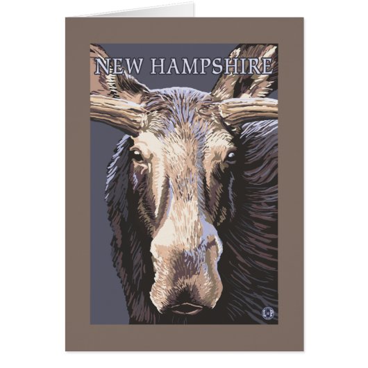 New HampshireMoose Up Close (Front)