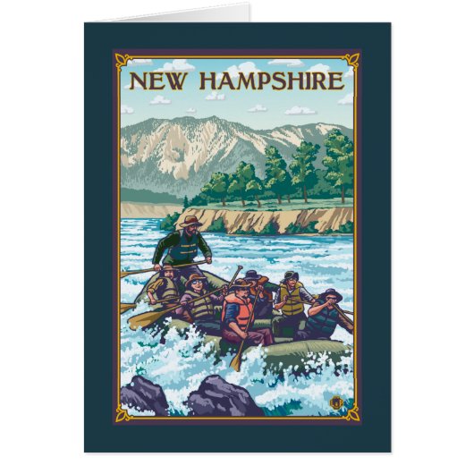 New HampshireRiver Rafting Scene (Front)