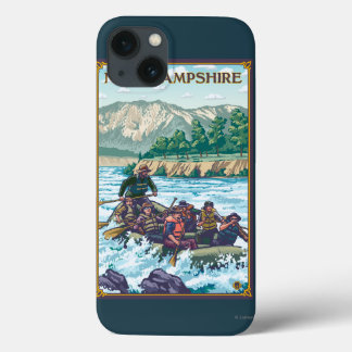 New HampshireRiver Rafting Scene iPhone 13 Case