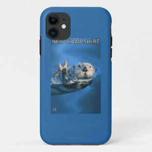 New HampshireSea Otter Scene iPhone 11 Case