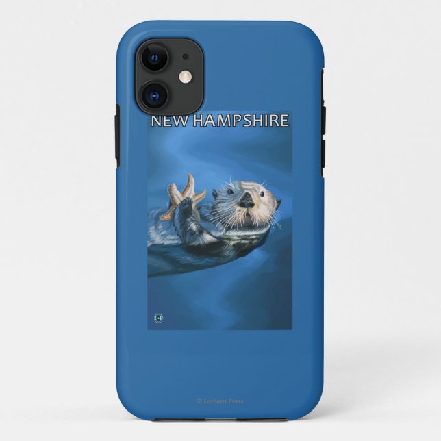 New HampshireSea Otter Scene Case-Mate iPhone Case (Back)