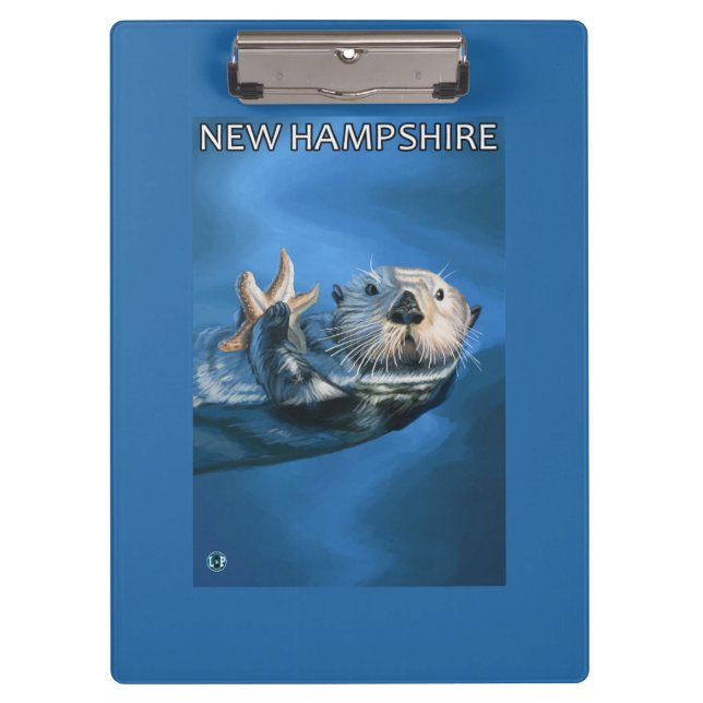 New HampshireSea Otter Scene Clipboard (Front)