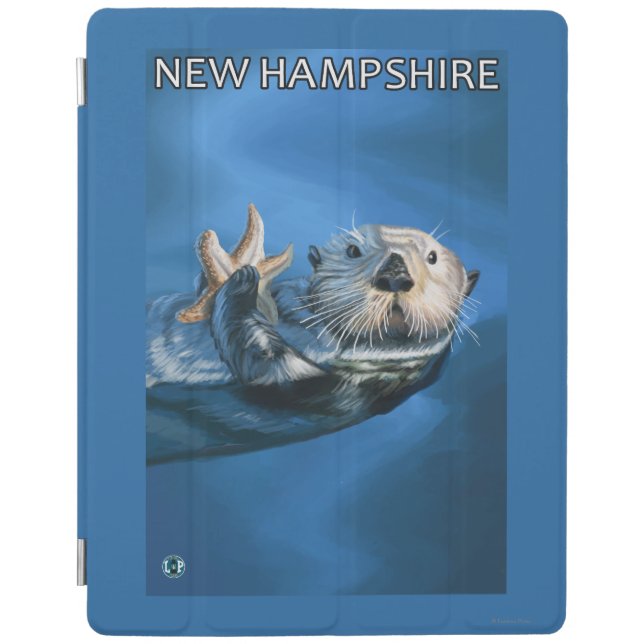 New HampshireSea Otter Scene iPad Smart Cover (Front)