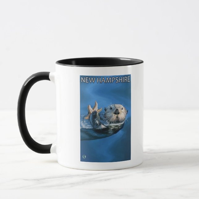 New HampshireSea Otter Scene Mug (Left)