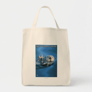 New HampshireSea Otter Scene Tote Bag