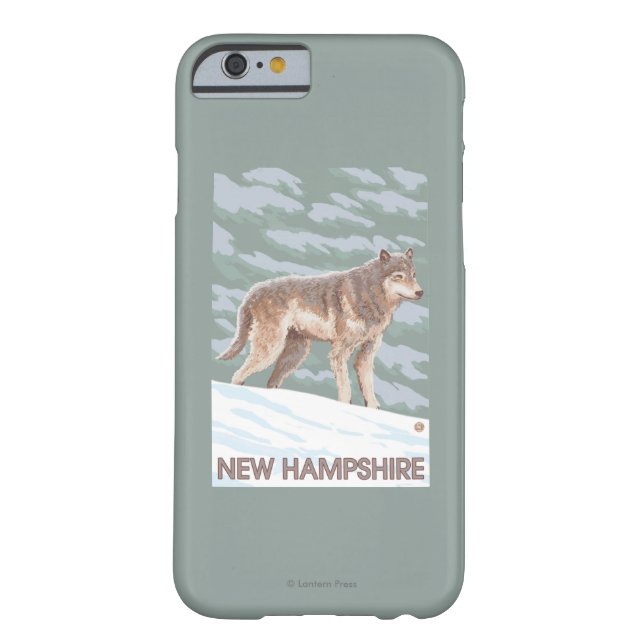 New HampshireWolf Scene Case-Mate iPhone Case (Back)