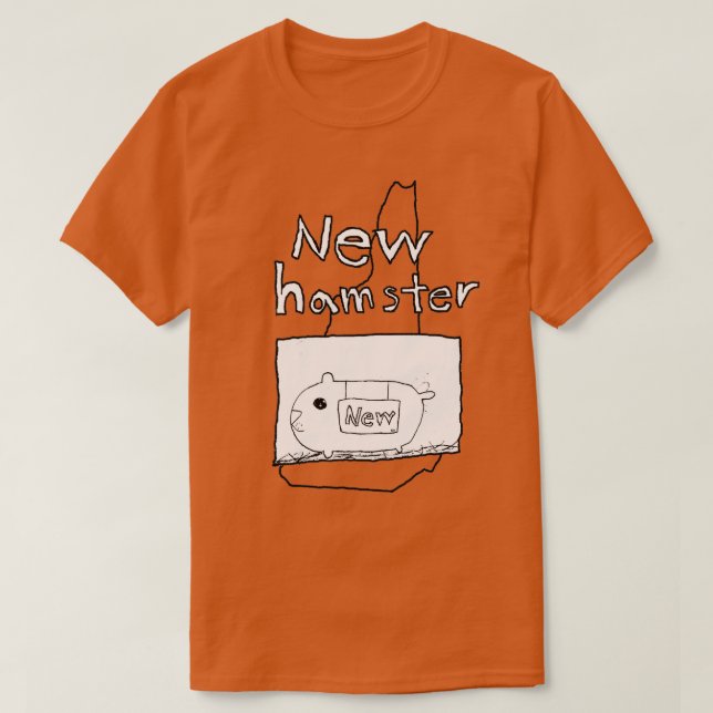 New Hamster (New Hampshire)  T-Shirt (Design Front)